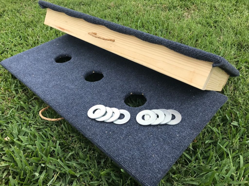 1 hole washer board game dimensions